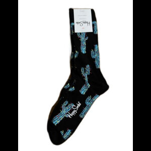 Happy Socks "Cactus" Combed Cotton Crew Sock - (8-12)
